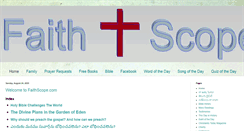 Desktop Screenshot of faithscope.com