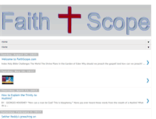 Tablet Screenshot of faithscope.com